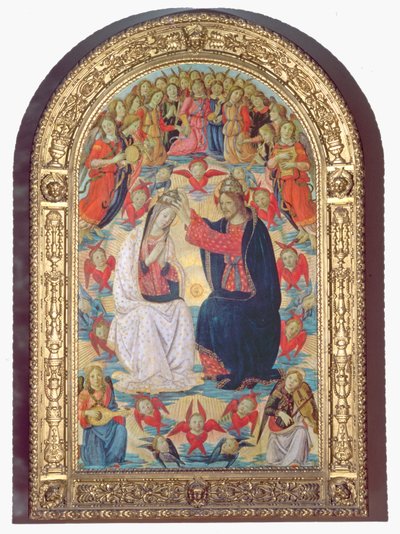 Coronation of the Virgin by Master of the Fiesole Epiphany